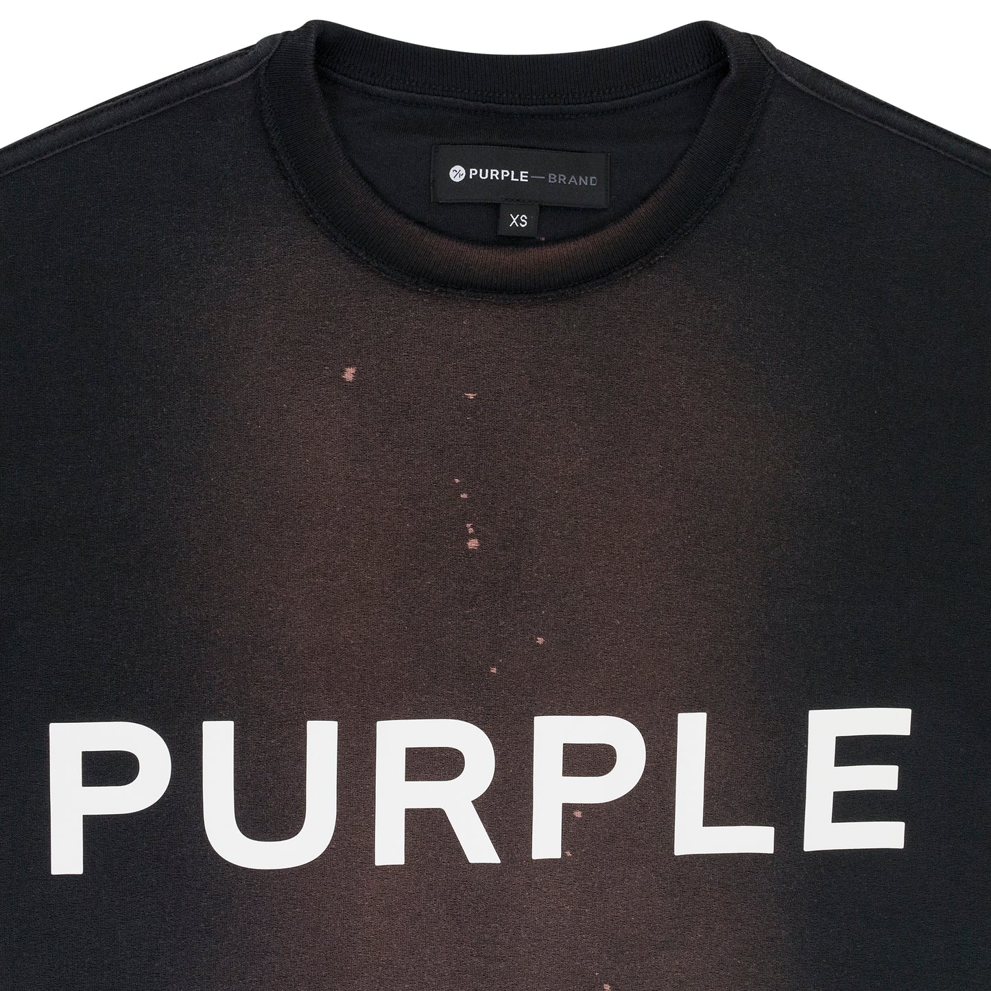 TEXTURED JERSEY INSIDE OUT TEE Black T-SHIRTS