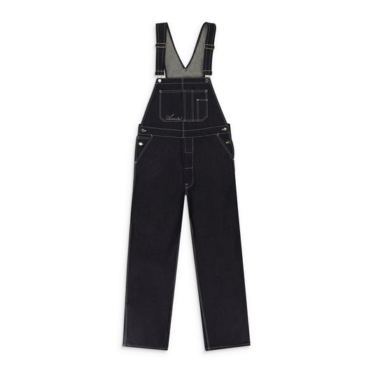 TOPSTITCH RAW INDIGO OVERALLS