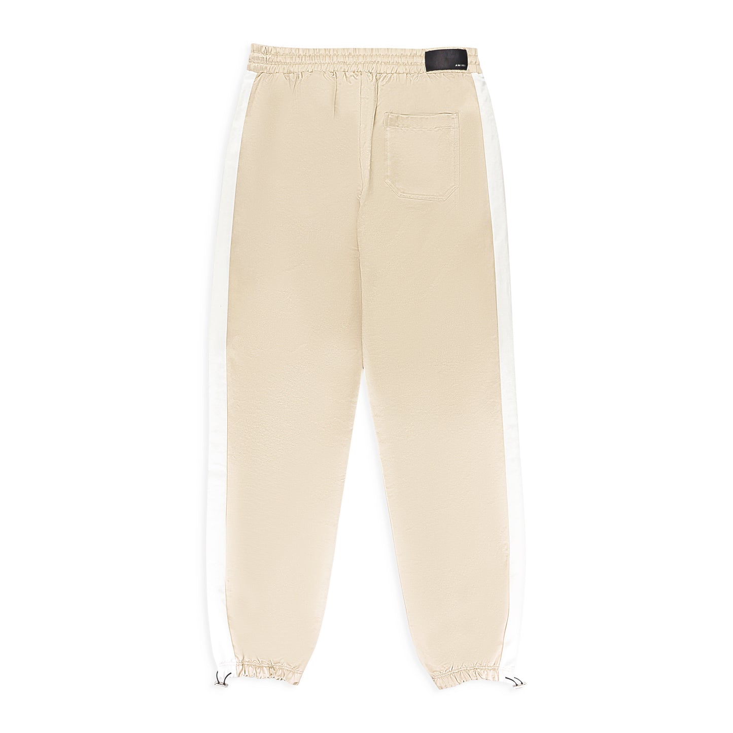 DRAWSTRING CHAMPAGNE WHITE TRACKPANTS