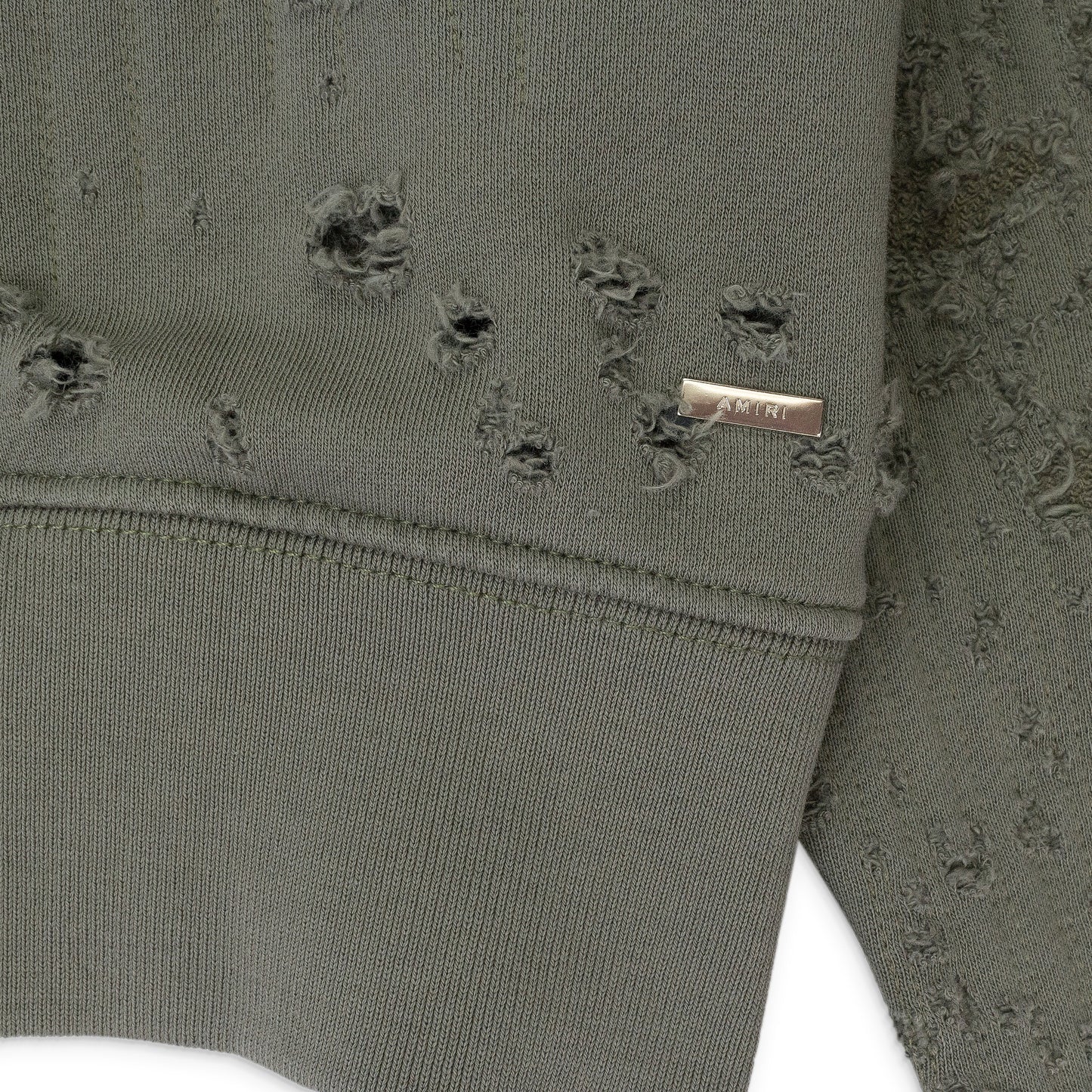 SHOTGUN FITTED ZIP UP MILITARY GREEN HOODIE