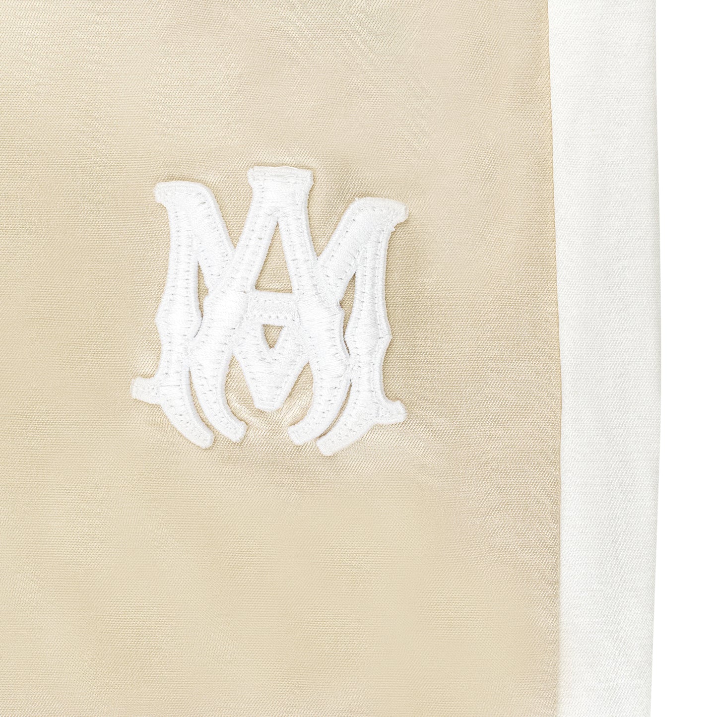 DRAWSTRING CHAMPAGNE WHITE TRACKPANTS