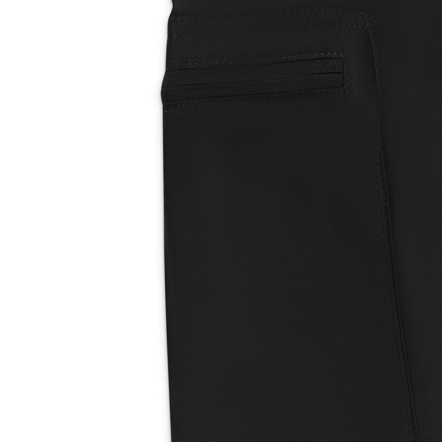 STRAIGHT LEG LOOSE BLACK CARGO PANTS