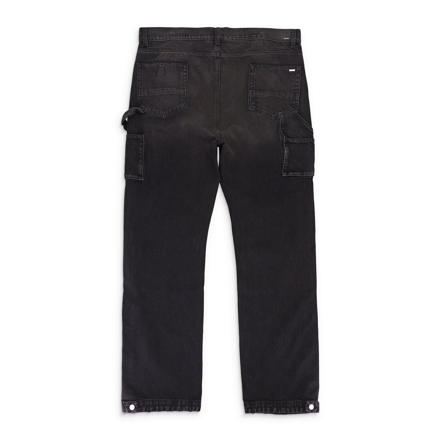 DENIM CARPENTER AGED BLACK JEANS