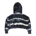 OVERSIZED RIB BLUE HOODIE
