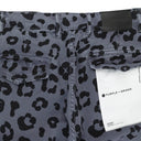 BLACK MONOGRAM LEOPARD PRINT  Black CARGO PANT