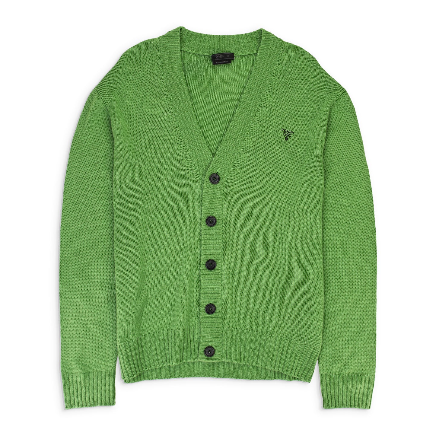 CASHMERE LOGO CRADIGAN GREEN HOODIES