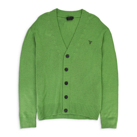 CASHMERE LOGO CRADIGAN GREEN HOODIES