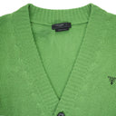 CASHMERE LOGO CRADIGAN GREEN HOODIES