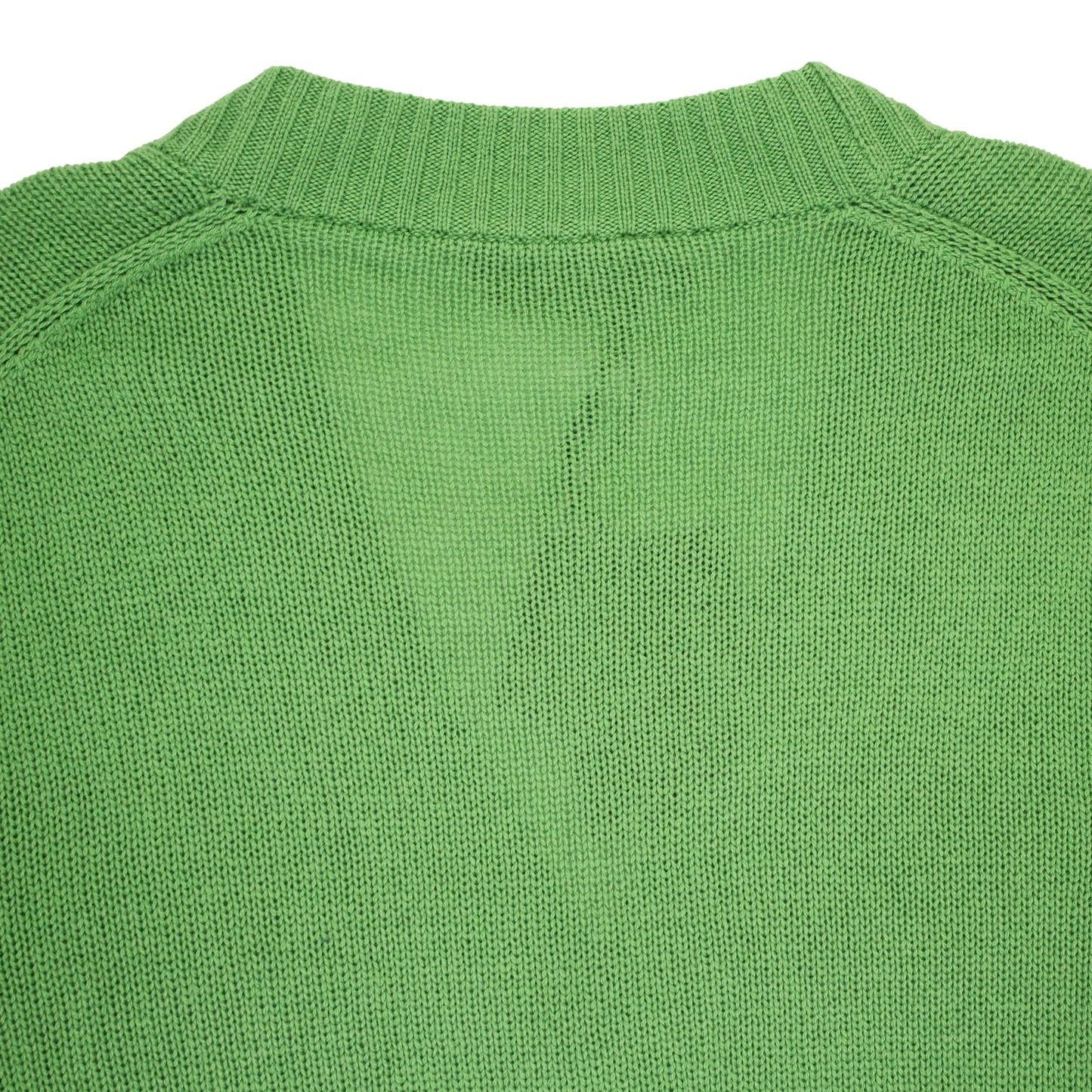 CASHMERE LOGO CRADIGAN GREEN HOODIES