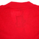 CASHMERE LOGO CRADIGAN RED HOODIES