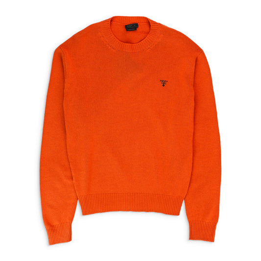 CASHMERE LOGO CRADIGAN ORANGE HOODIES