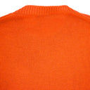 CASHMERE LOGO CRADIGAN ORANGE HOODIES