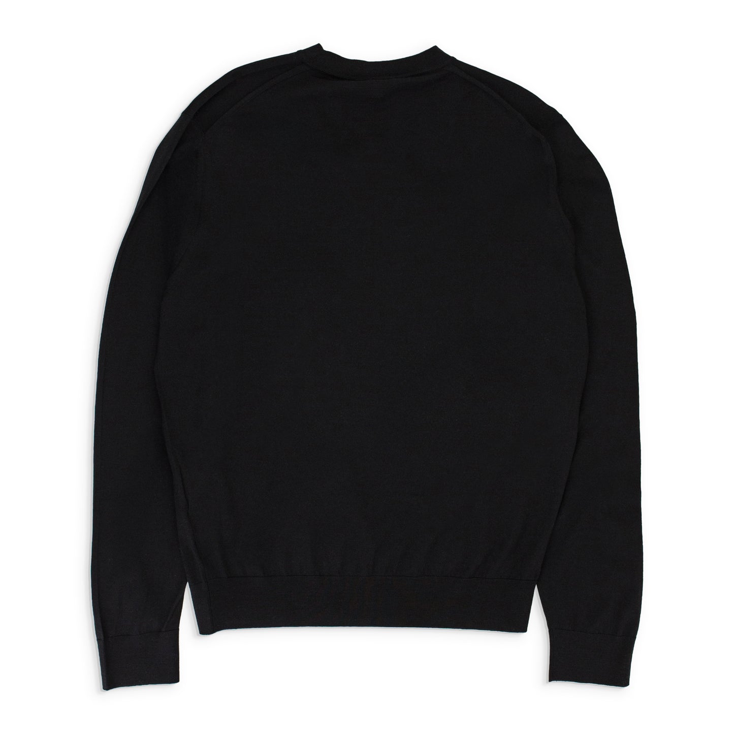 LOGO WOOL SWEATER BLACK HOODIES