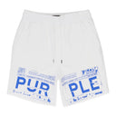 FRENCH TERRY WHITE SHORTS