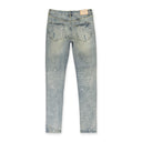 SLIM FIT JEANS - LIGHT PAINT Indigo SKINNY JEANS