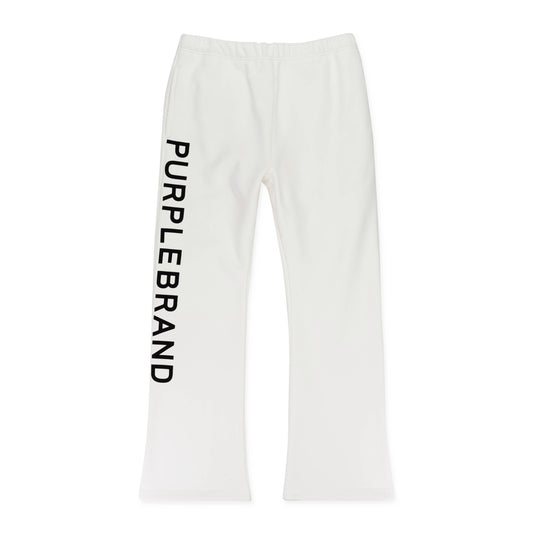 HWT FLEECE FLARED PANT OFF WHITE JOGGERS & SWEATPANTS