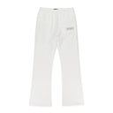 FLEECE FLARE SWEAT PANT WHITE JOGGERS & SWEATPANTS