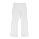 FLEECE FLARE SWEAT PANT WHITE JOGGERS & SWEATPANTS