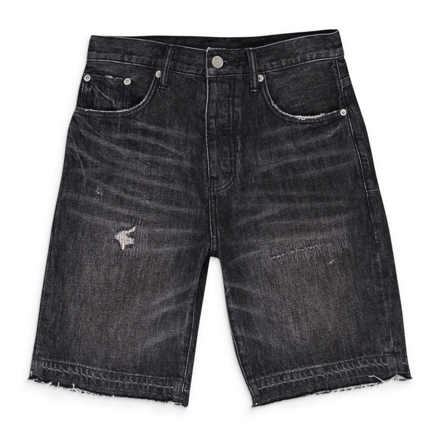 BLOWOUT RELAXED Black SHORTS