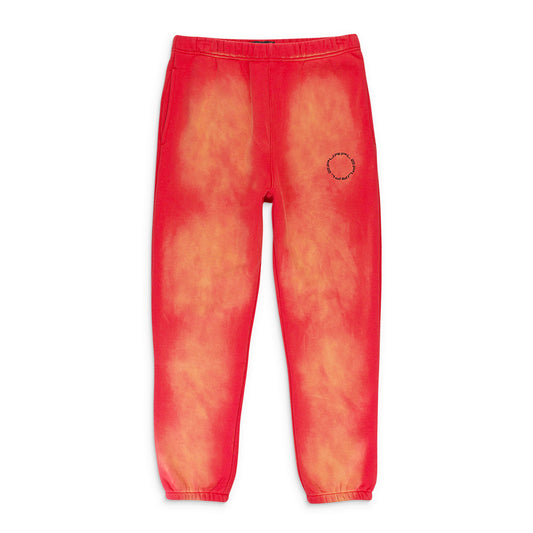 HEAVY DRY FLEECE RED JOGGERS & SWEATPANTS