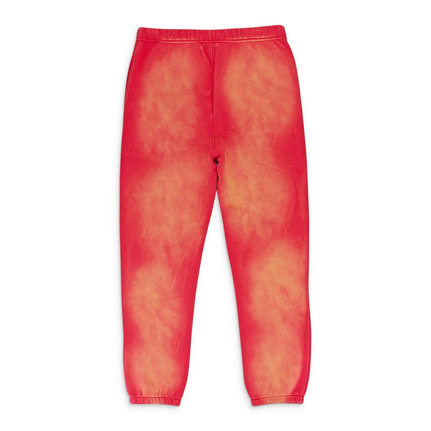 HEAVY DRY FLEECE RED JOGGERS & SWEATPANTS