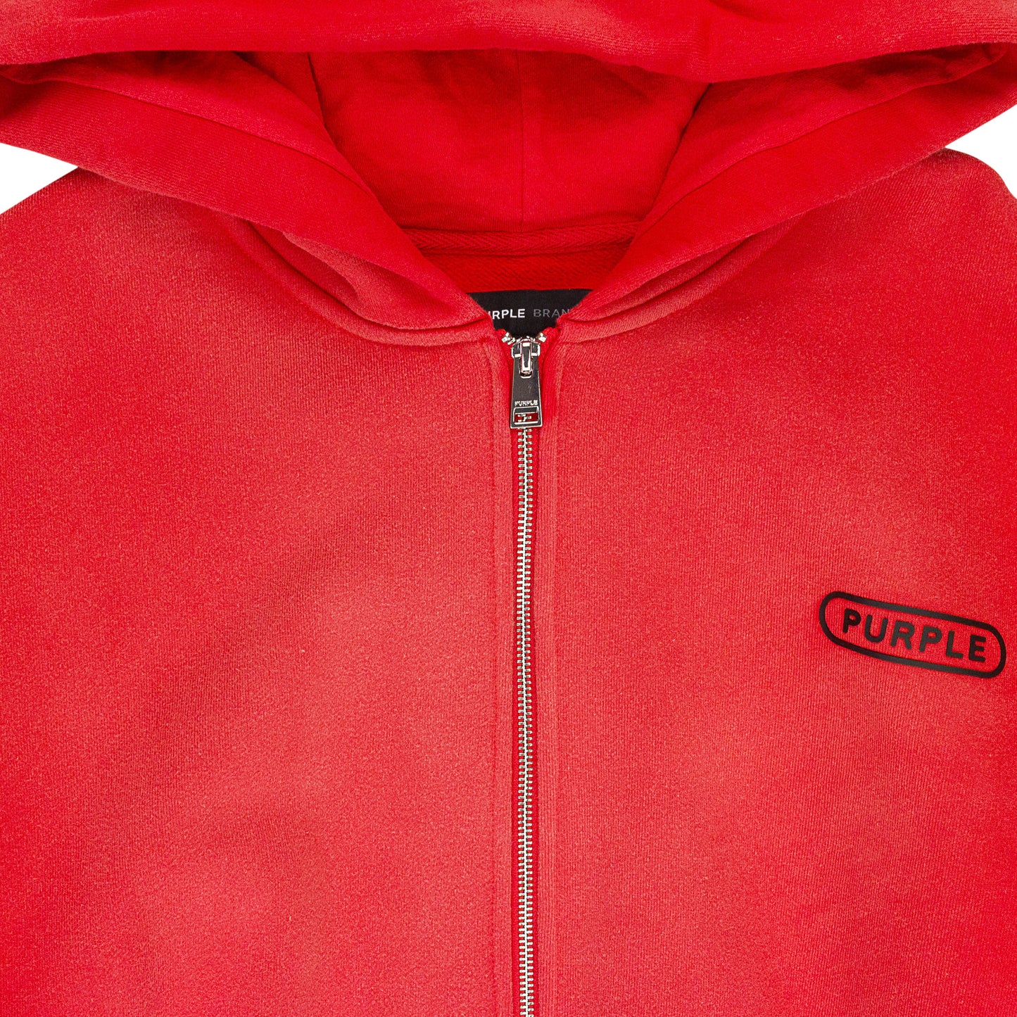 HWT FLEECE FULL ZIP HOODY RED HOODIES & SWEATSHIRTS