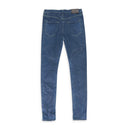 DEEP CONTRAST STITCH Blue SKINNY JEANS