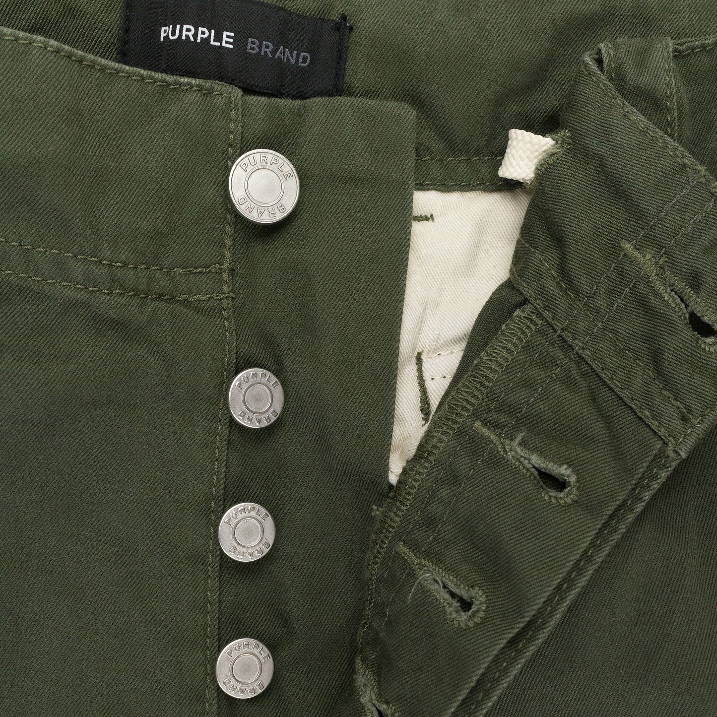 DOUBLE POCKET CARGO GREEN CARGO PANTS