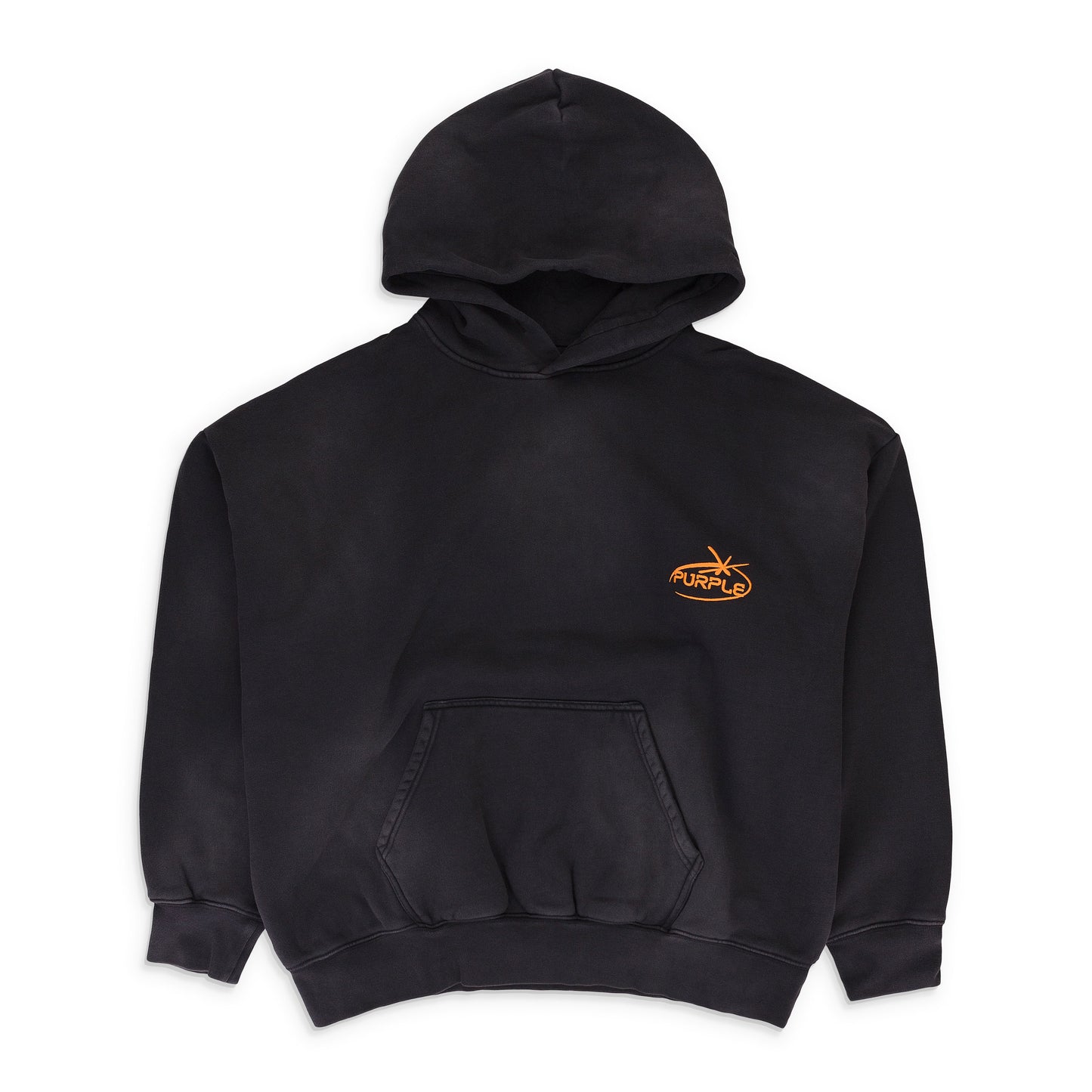 HEAVY DRY FLEECE PO HOODY Black HOODIES & SWEATSHIRTS