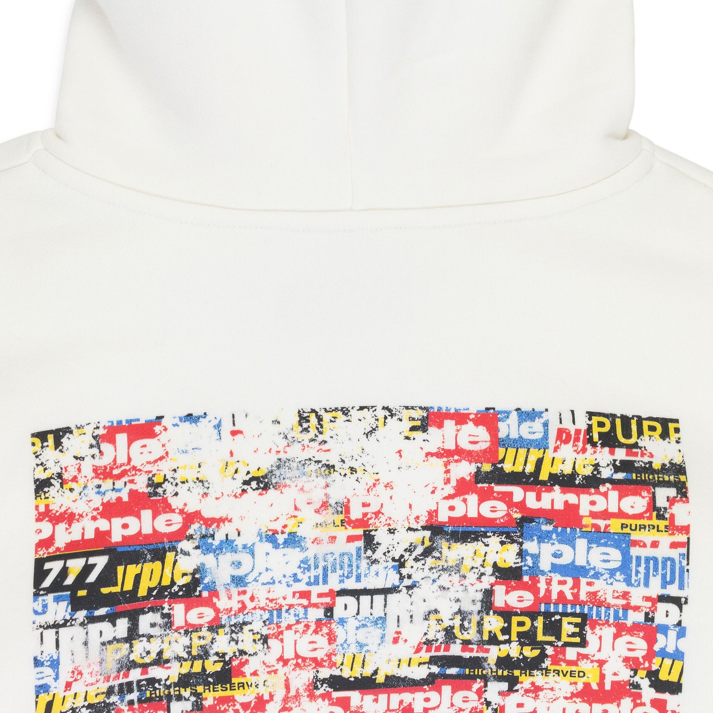 HWT FLEECE PO HOODY OFF WHITE HOODIES & SWEATSHIRTS