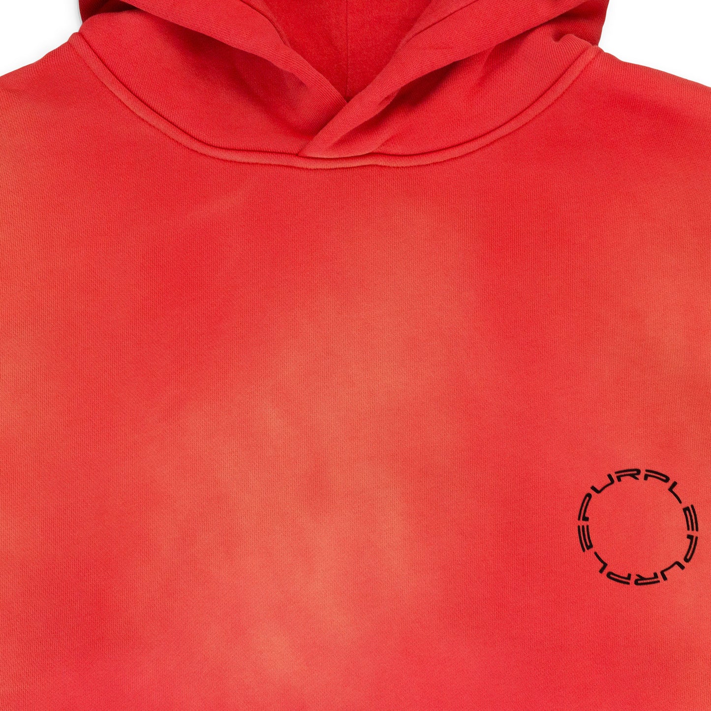 HEAVY DRY FLEECE PO HOODY RED HOODIES & SWEATSHIRTS