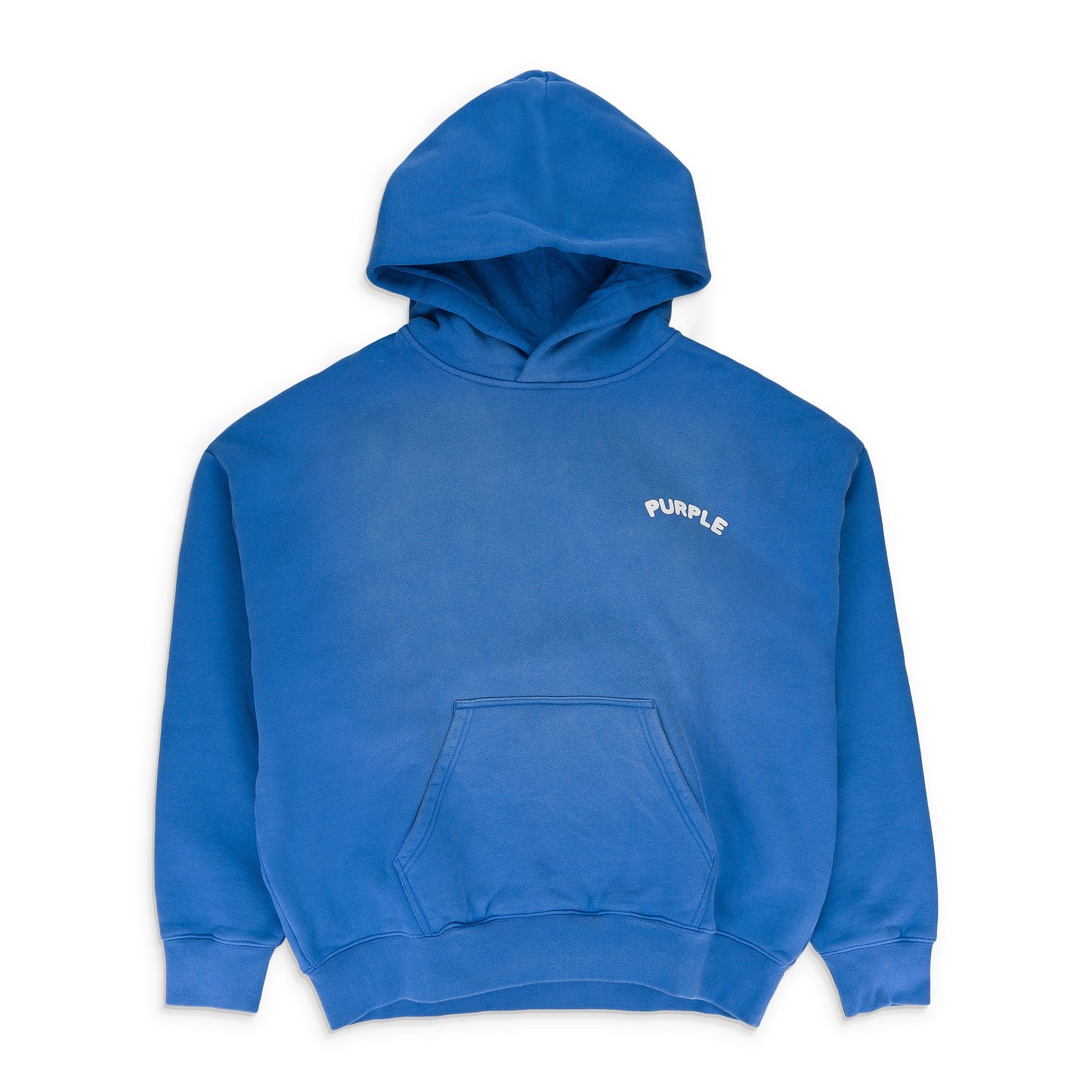 HWT FLEECE PO HOODY BLUE HOODIES & SWEATSHIRTS