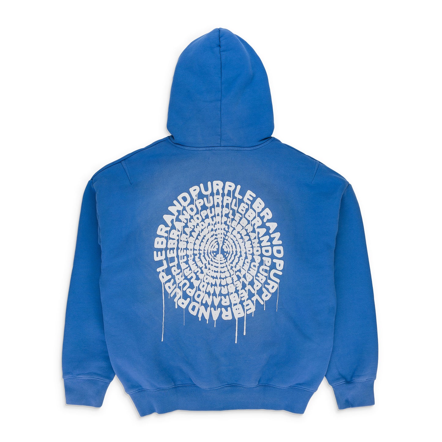 HWT FLEECE PO HOODY BLUE HOODIES & SWEATSHIRTS