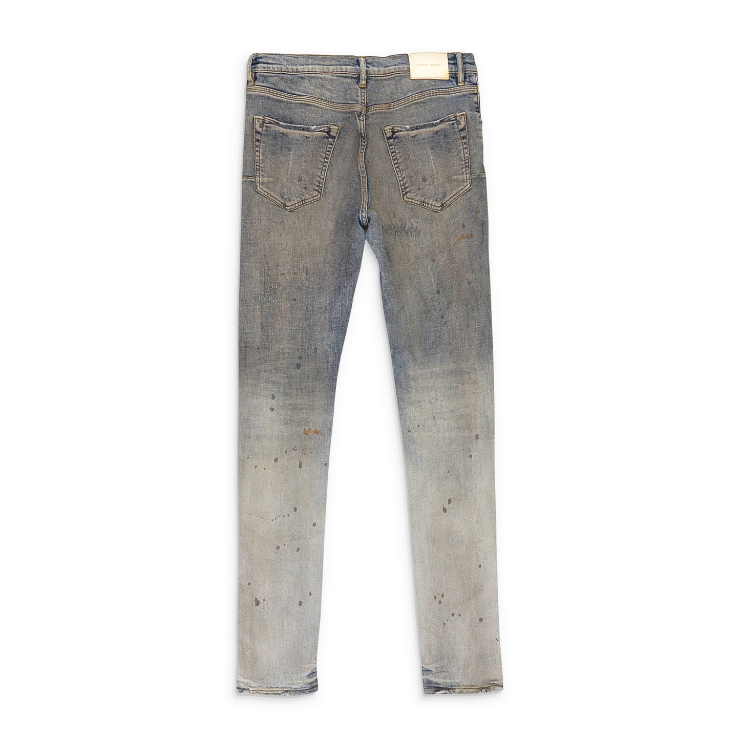 REPAIR BLEACH GRADIENT Indigo SKINNY JEANS