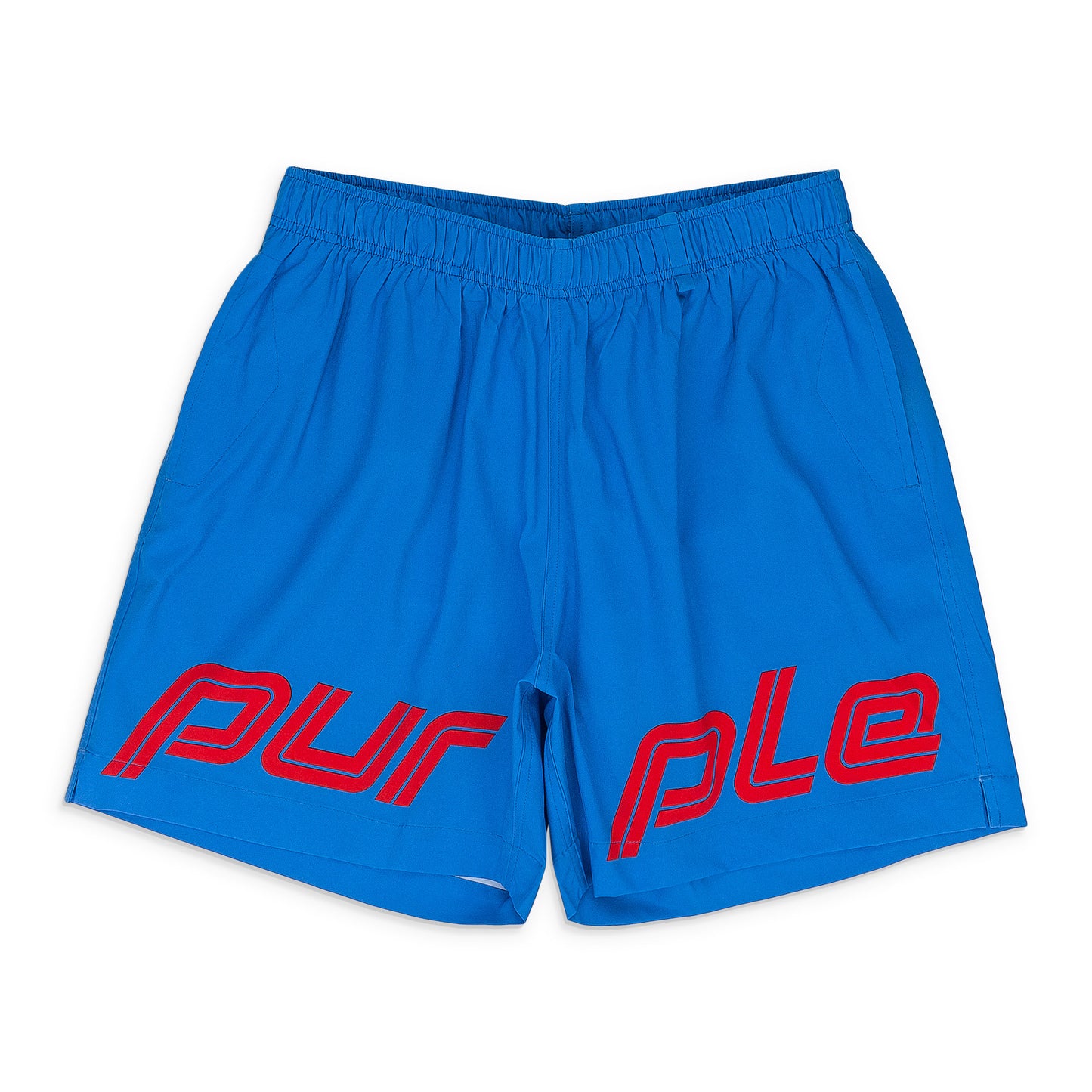 POLYESTER ALL ROUND SHORT BLUE SHORTS