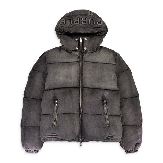 DENIM BLACK DOWN & PUFFER JACKETS