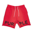 HWT FLEECE SHORT RED SHORTS