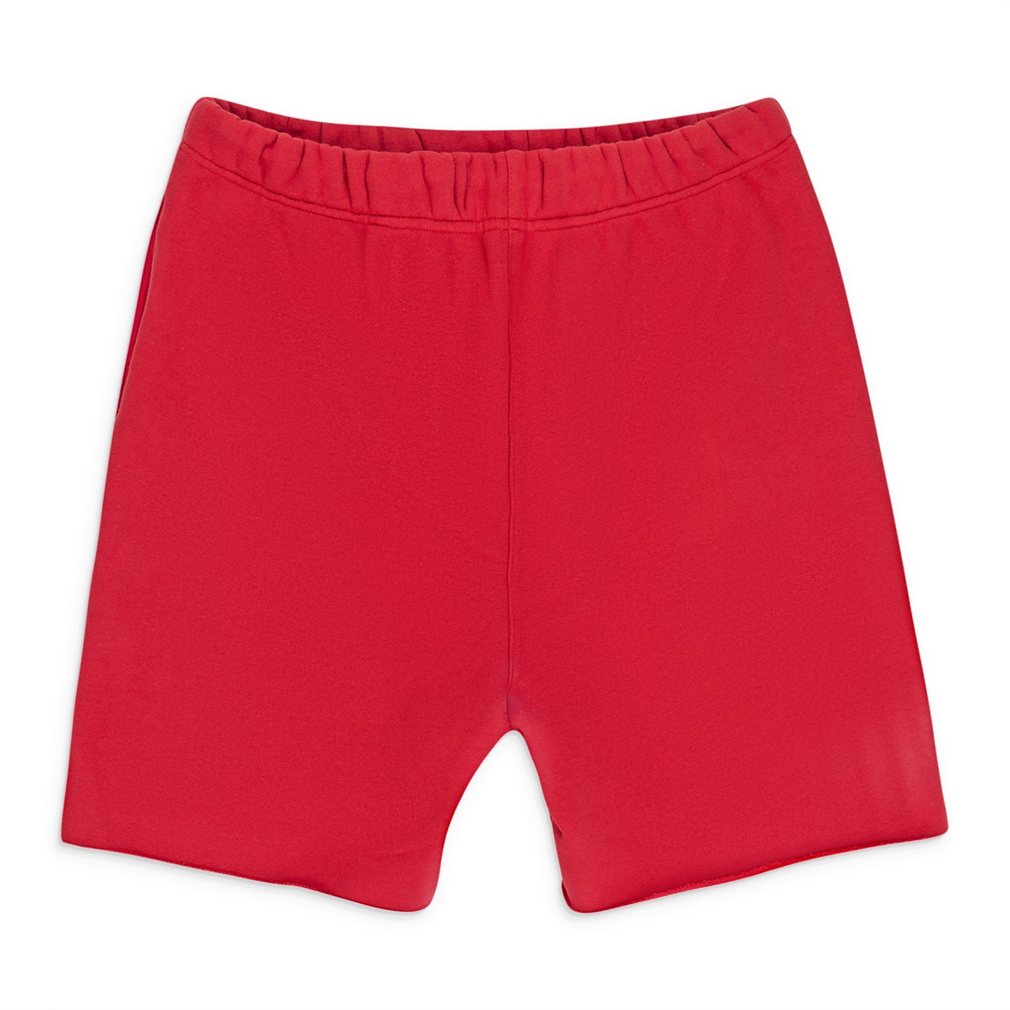 HEAVY FLEECE SHORT RED SHORTS