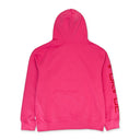 FRENCH TERRY PULLOVER HOODY - WORDMARK HOT PINK 0 HOODIES & SWEATSHIRTS