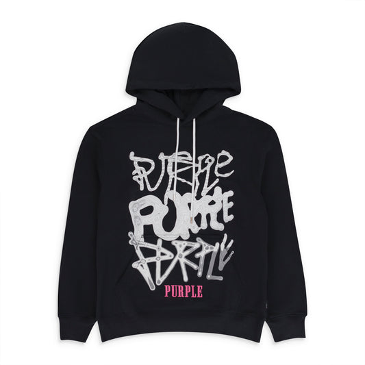 FRENCH TERRY PO HOODY DISTORTED BEAUTY Black HOODIES & SWEATSHIRTS