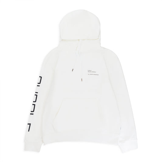 FRENCH TERRY PULLOVER HOODY - WORDMARK COCONUT MILK 0 HOODIES & SWEATSHIRTS