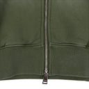 HWT FLEECE FULL ZIP HOODY GREEN HOODIES & SWEATSHIRTS