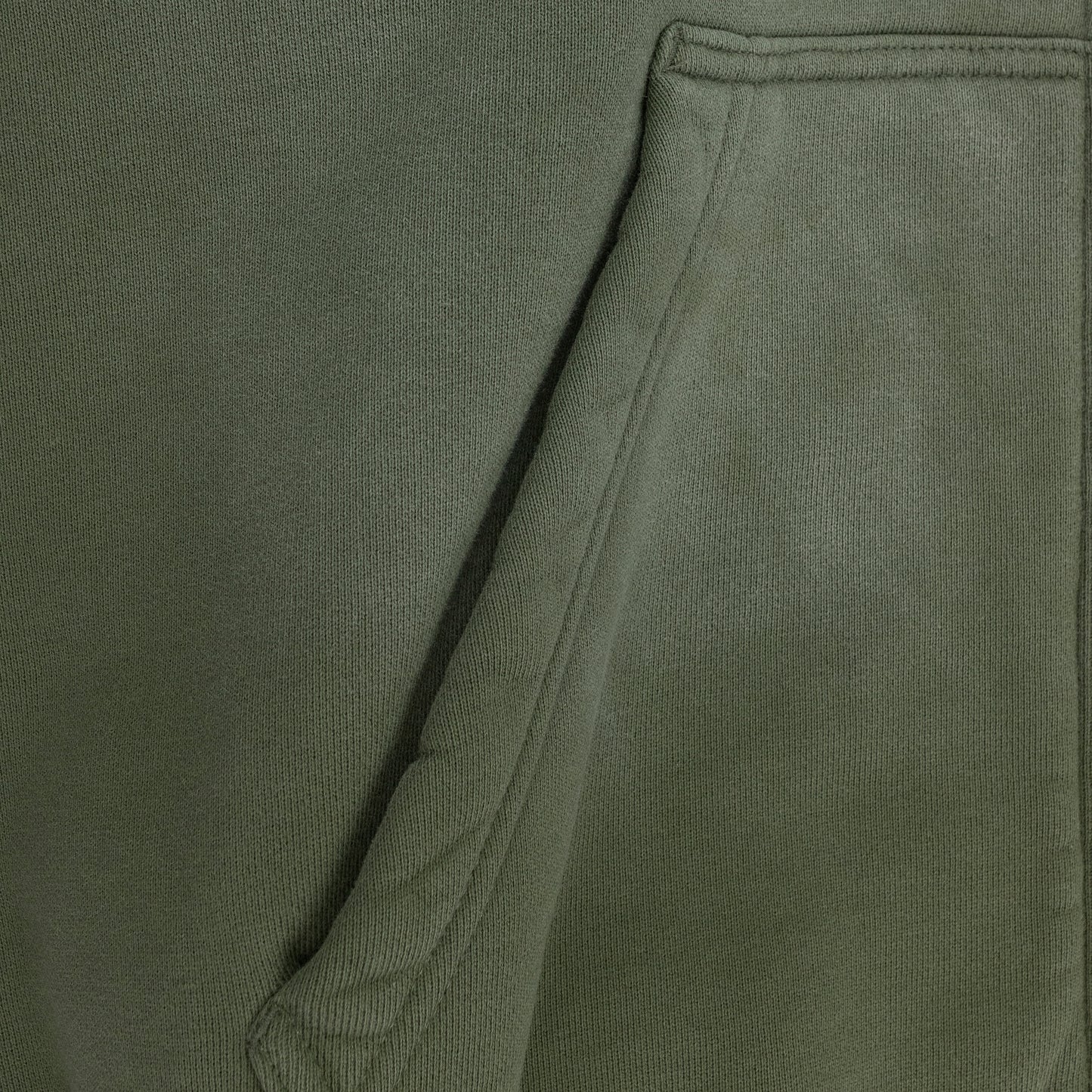 HWT FLEECE FULL ZIP HOODY GREEN HOODIES & SWEATSHIRTS