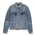 DIRTY MOTO DESTROY Indigo DENIM JACKETS