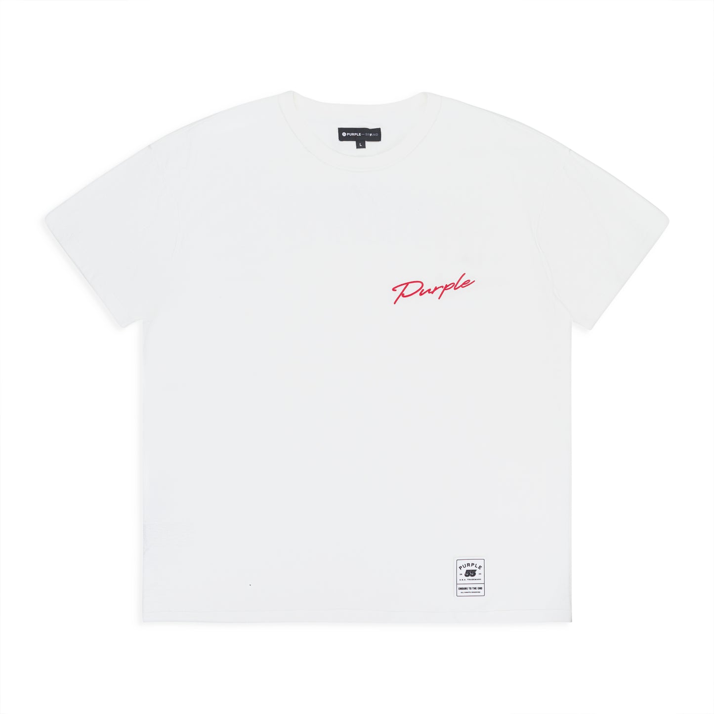 INSIDEOUT TEE SCRIPT WHITE T-SHIRTS