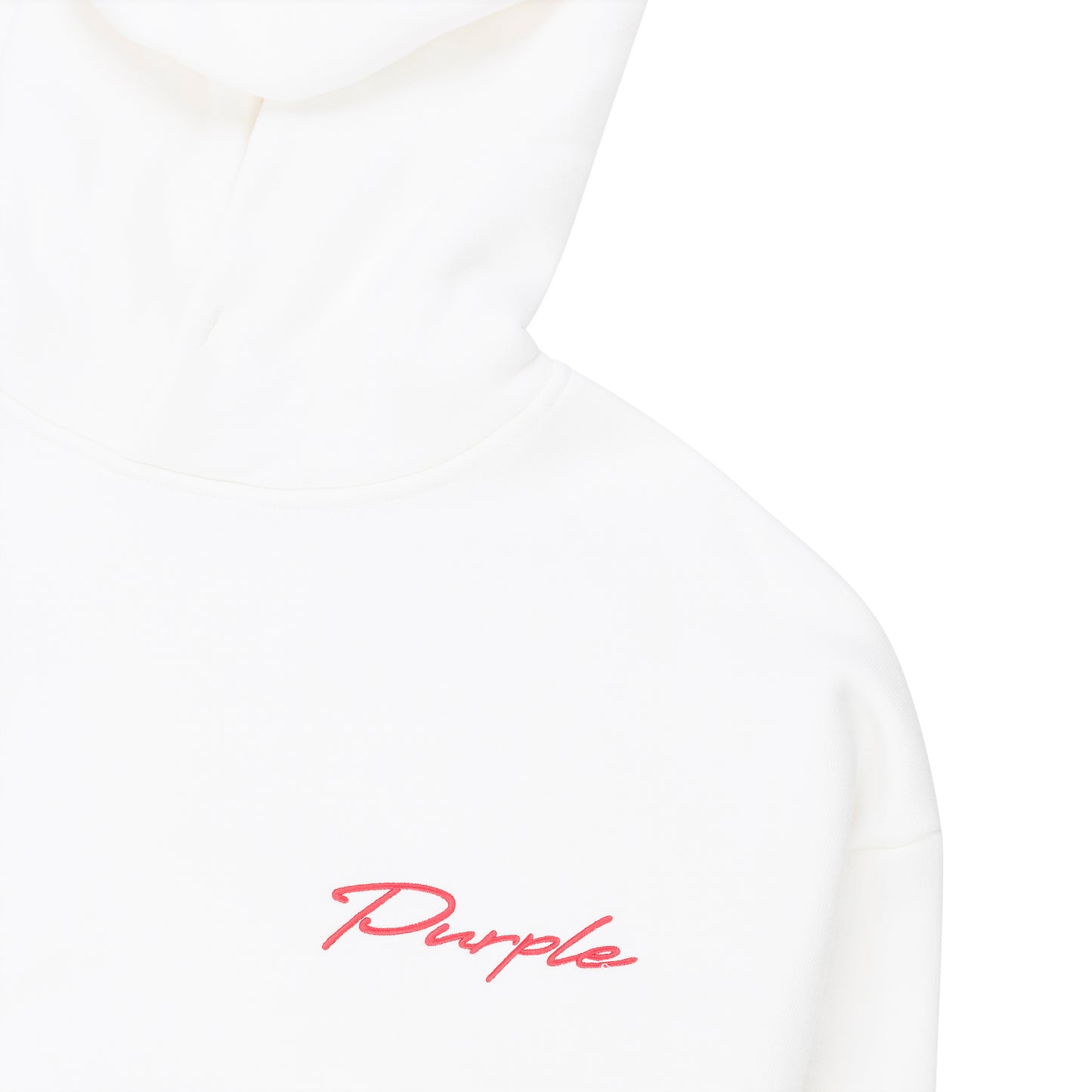 HEAVY FLEECE HOODY WHITE HOODIES & SWEATSHIRTS