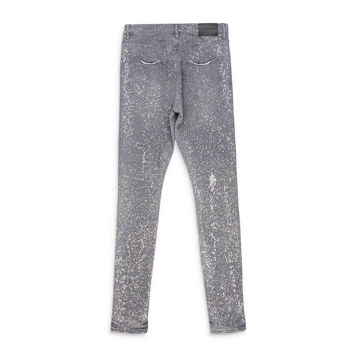 WORN SPECKLE BLEACH GREY SKINNY JEANS