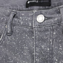 WORN SPECKLE BLEACH GREY SKINNY JEANS