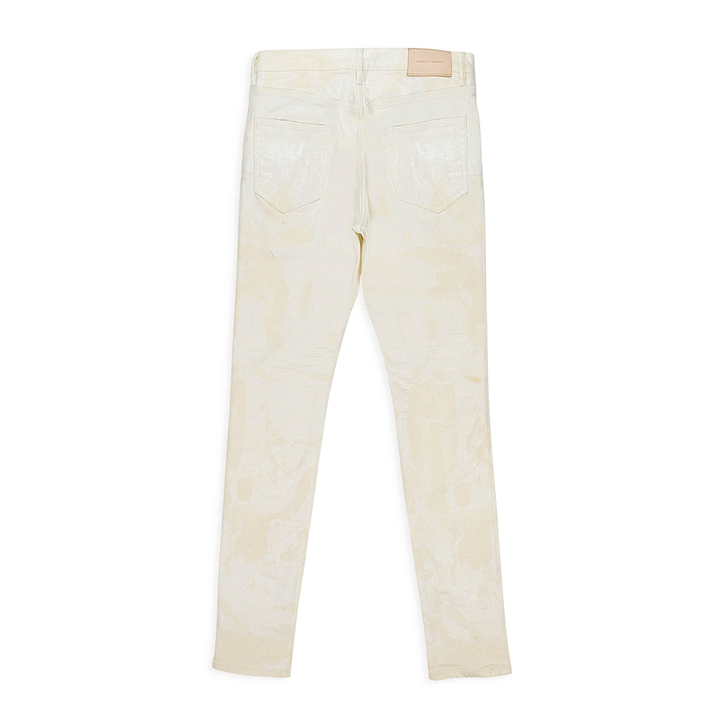 PRISM LASER RINSE WASH White SKINNY JEANS