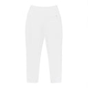 FRENCH TERRY SWEATPANT GOTHIC P BRILLIANT WHITE JOGGERS & SWEATPANTS